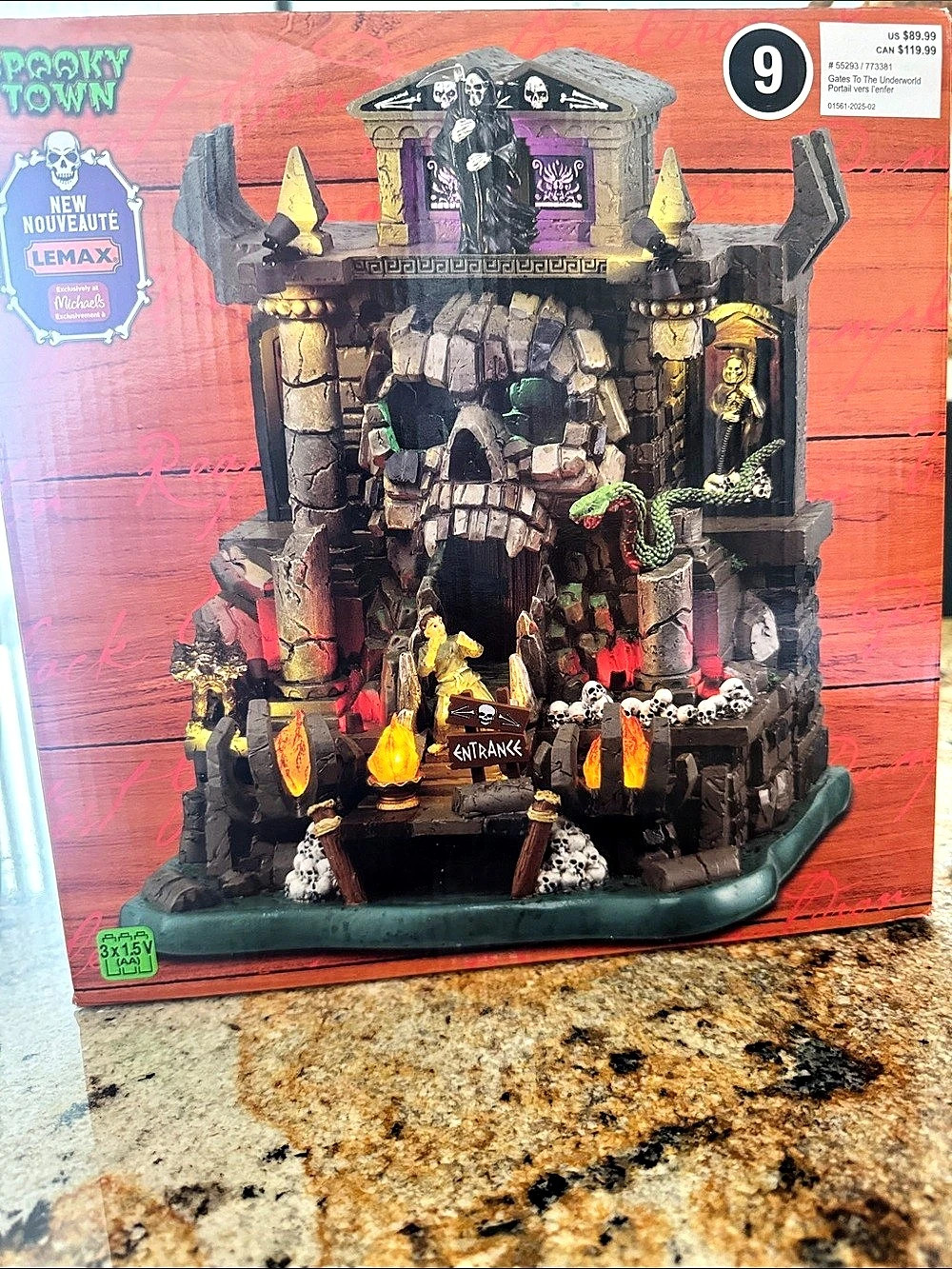 Lemax Gates to the Underworld Halloween Decor